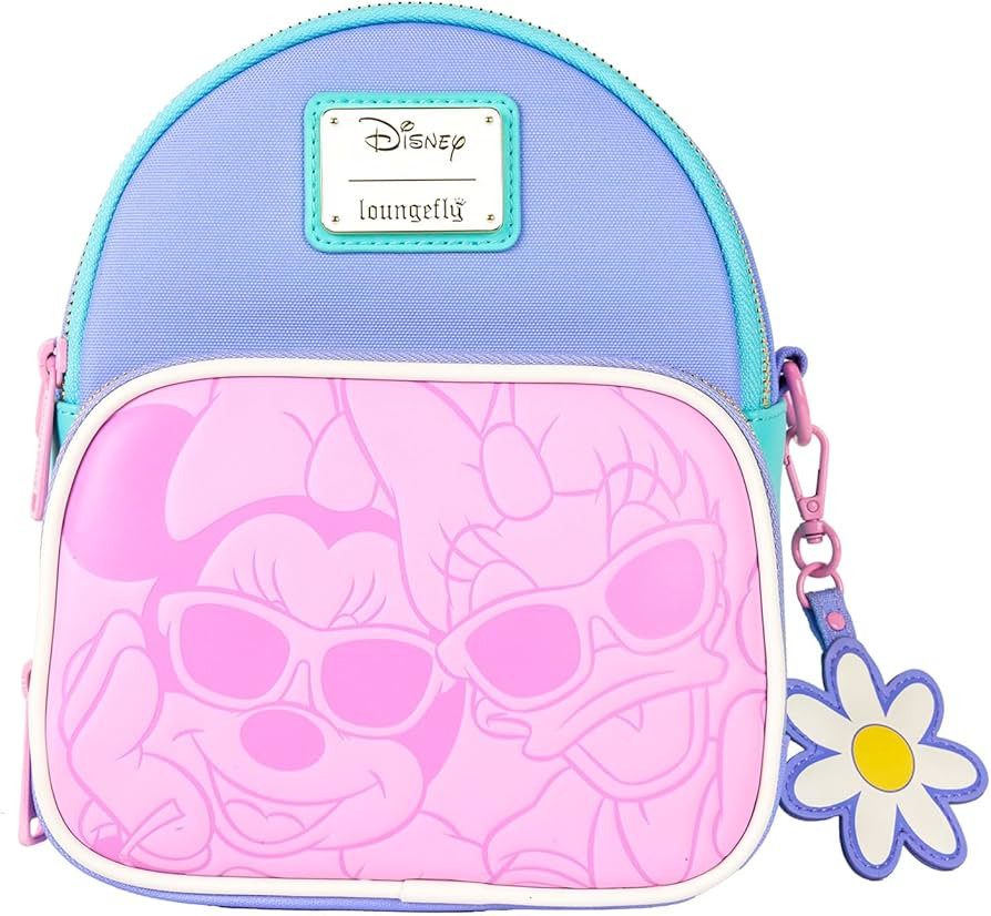 Loungefly Disney Daisy Duck & Minnie Mouse Mini Convertible Backpack | Amazon (US)