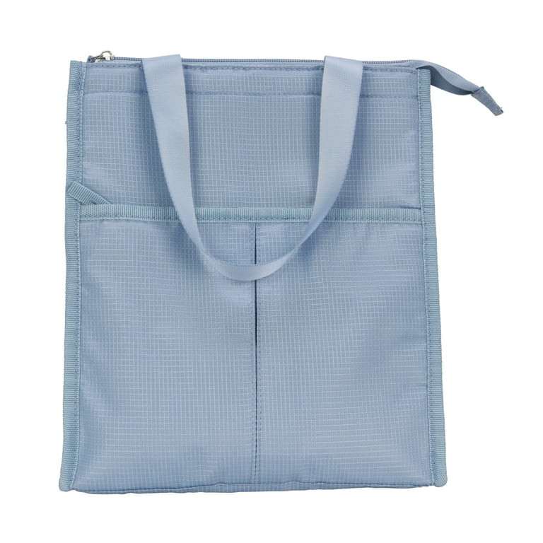 Mainstays Reusable Polyester Adult Lunch Bag, Blue | Walmart (US)