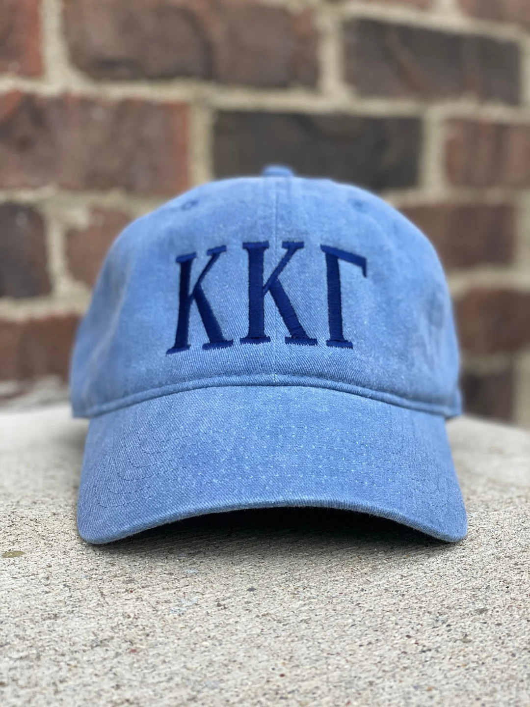 Kappa Kappa Gamma Hat, Pigment Dye Hat, KKG Hat, Kappa Kappa Gamma, Ball Cap, Embroidered Hat, KK... | Etsy (US)
