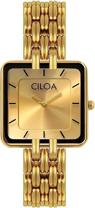 Women's Bracelet Watch Dainty Elegant Gold Watches for Women Classic Casual Fashion Square Ladies... | Amazon (US)