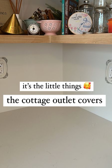 all the switch plates and outlets covers for the cottage