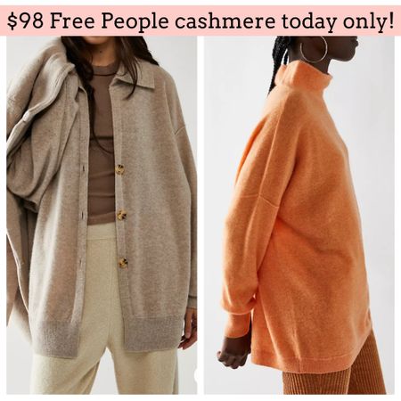 Free people cashmere sweaters 

#LTKunder100 #LTKCyberweek #LTKsalealert