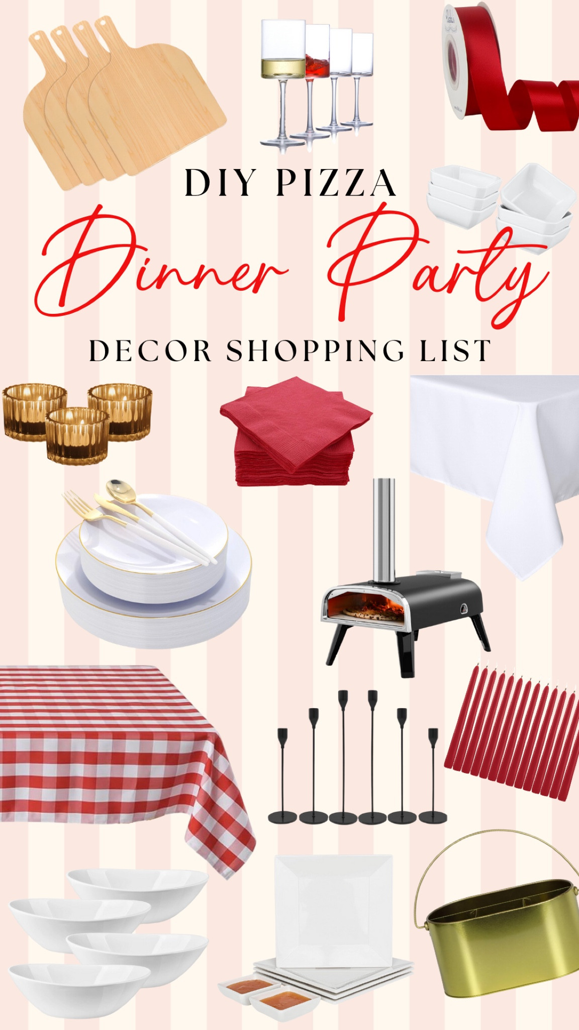 DIY Pizza Making Dinner Party Decor Shopping List🍅✨🍕🍽️

#LTKHome #LTKFindsUnder50 #LTKParties
