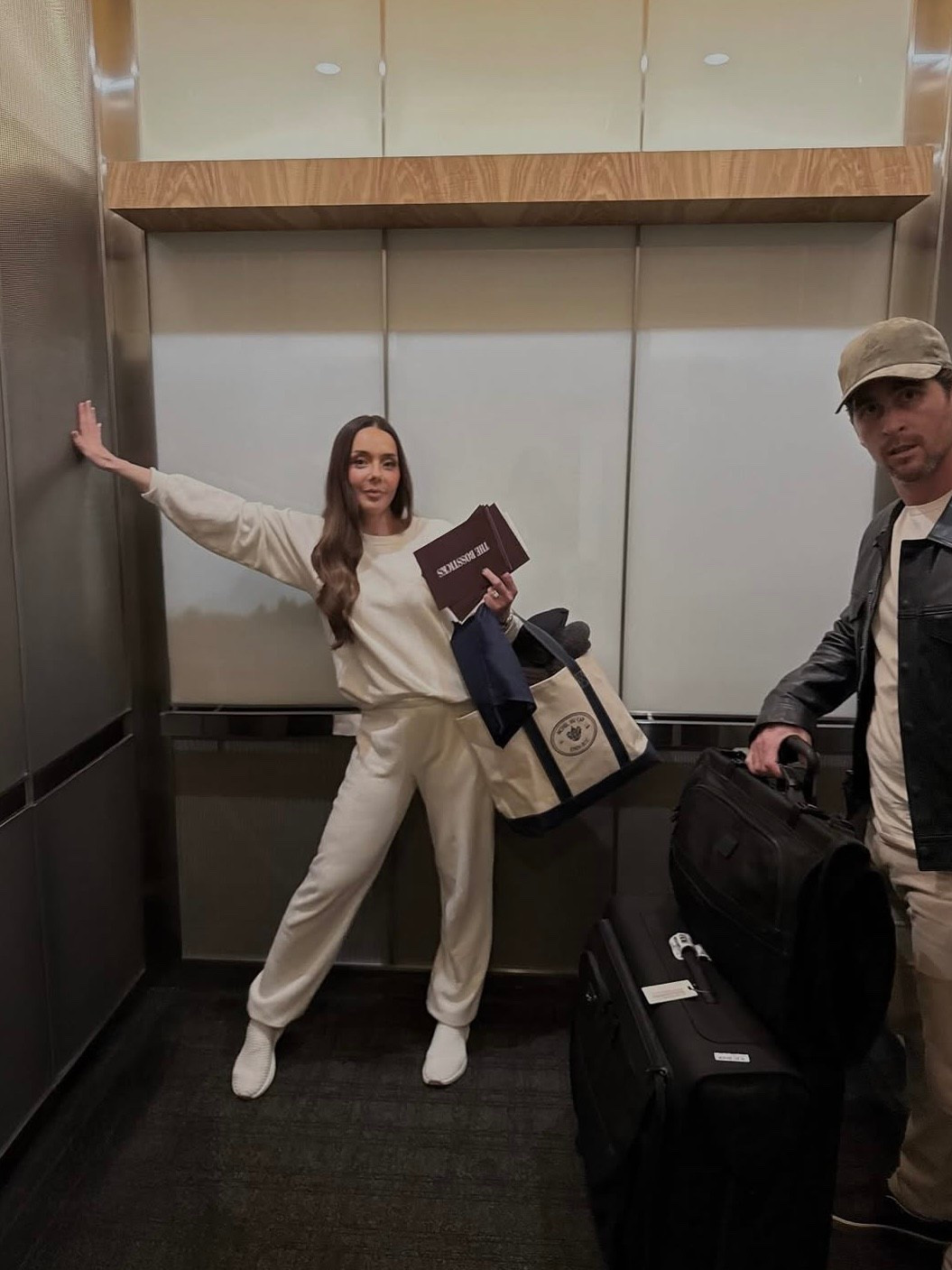 On the way to record The Bossticks. Cozy travel sweat set

#LTKootd