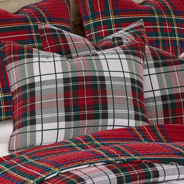 Thatch Home Spencer Plaid by Levtex Home - Spencer Plaid Quilt - King - Standard - Quilt (106x92i... | Walmart (US)