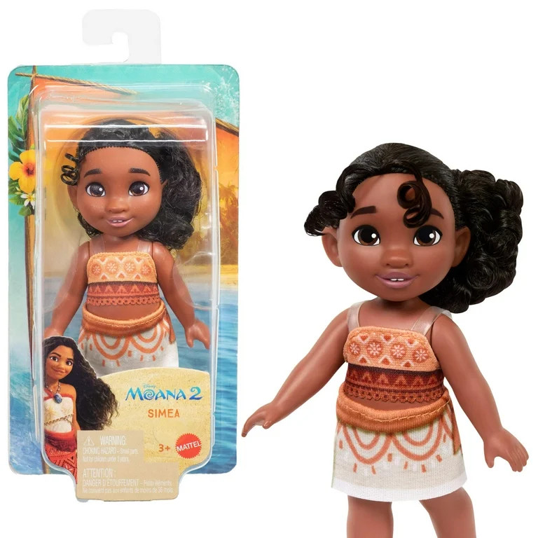 Disney Moana 2 Simea Fashion Doll with Anklet Accessory & Removable Outfit, Inspired by the Movie | Walmart (US)