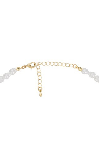 Keys Choker in Gold Pearl | Revolve Clothing (Global)