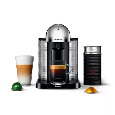 Nespresso® by Breville® VertuoLine Coffee and Espresso Maker Bundle with Aeroccino Frother | Be... | Bed Bath & Beyond