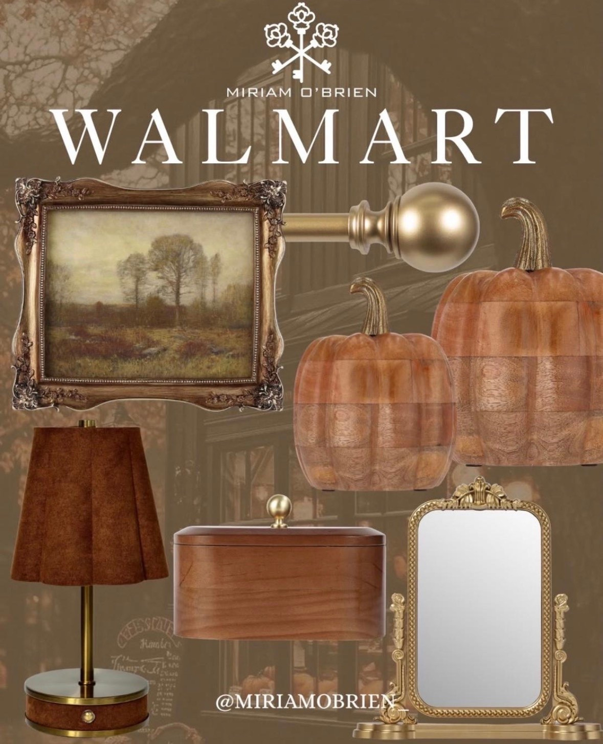 Proof that you can create a beautiful fall home without spending a fortune. 🤎
These Walmart finds bring in all the cozy fall elements I love — warm wood tones, pumpkins, soft textures, candles, and classic details.
Affordable + beautiful = yes please. ✨
Shop the Walmart finds on LTK!
Follow @miriamobrien on Instagram and TikTok 🤍
#LTKHome #LTKFinds #LTKShopping #LTKCreator #WalmartFinds #WalmartHome #WalmartDecor #WalmartFinds2026 #FallDecor #FallHomeDecor #FallFinds #AutumnDecor #CozyHome #HomeInspiration #AffordableHome #HomeDecorInspo #ClassicHome #SeasonalDecor #FallInspiration #ShopMyFinds