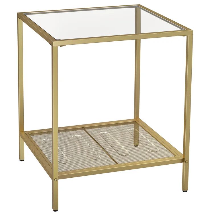 Scheidt 21.7'' Tall Glass End Table | Wayfair North America