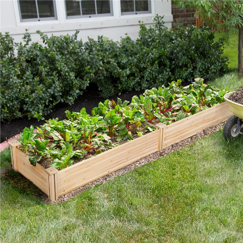 Arlmont & Co. Cisbrough Fir Wood Planter Box for Yard & Reviews | Wayfair | Wayfair North America