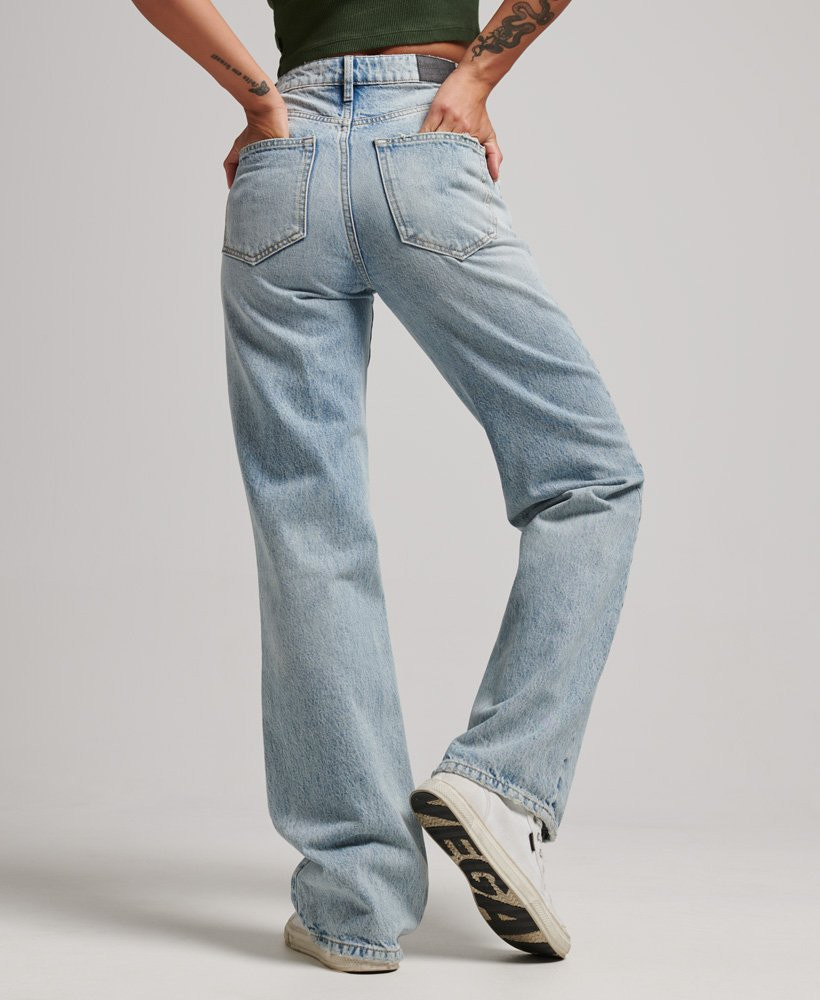 Organic Cotton Wide Leg Jeans | Superdry (UK)