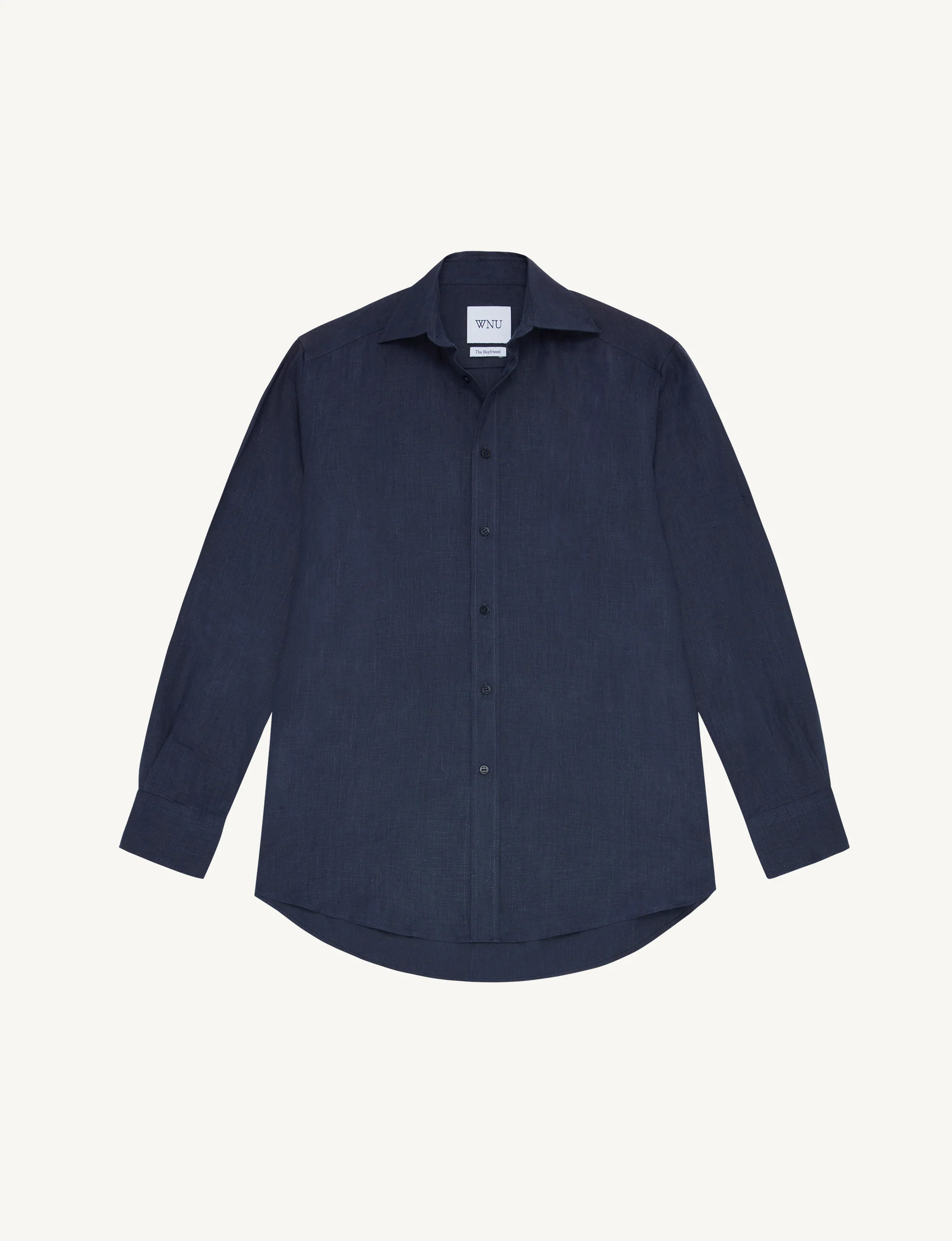 The Boyfriend: Hemp, Navy | With Nothing Underneath