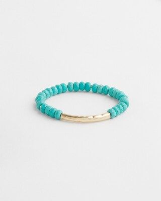 Turquoise Bar Stretch Bracelet | Chico's