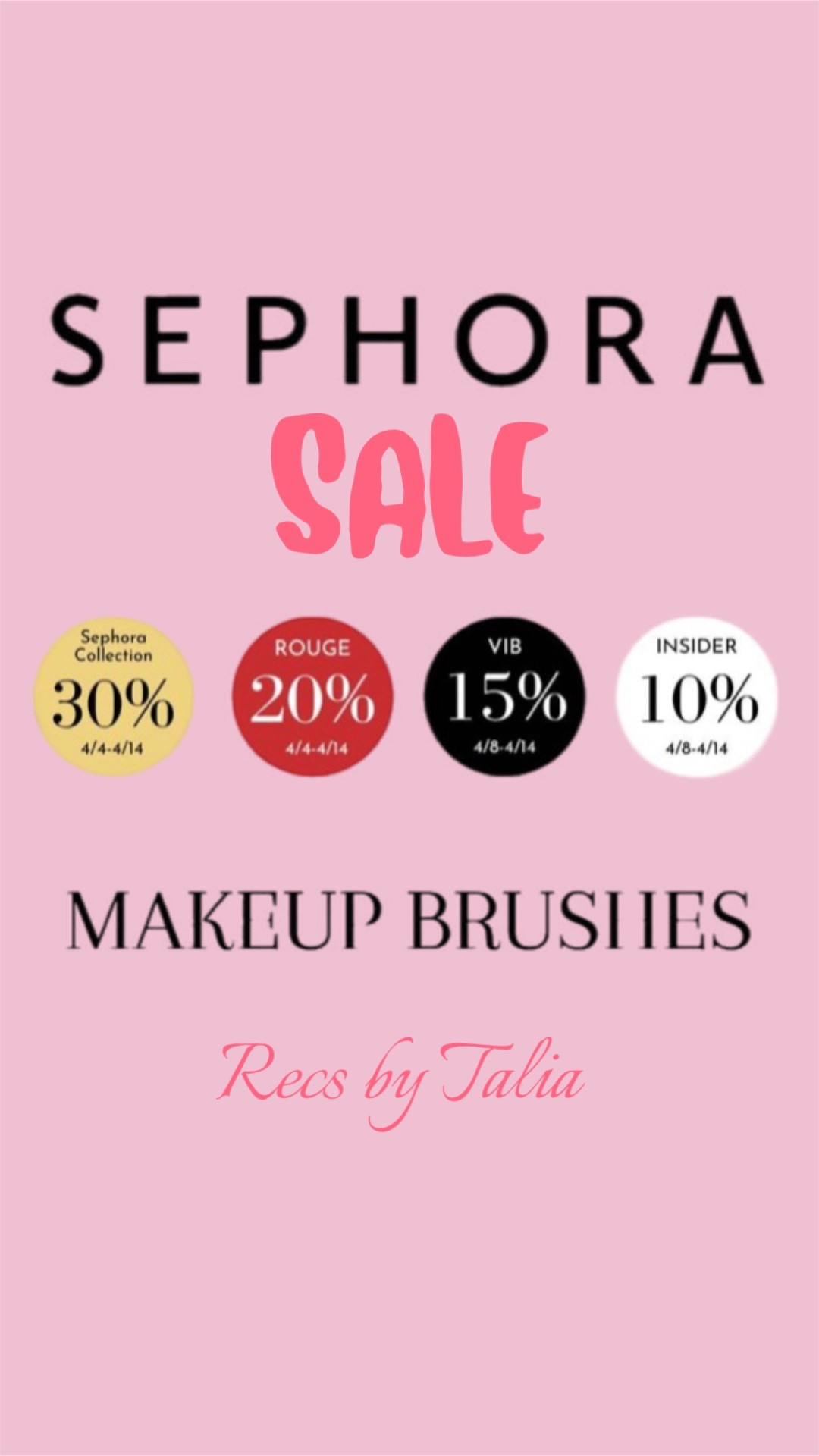 These are my ride or die makeup brushes 👏 
Pro Tip: Always use a light hand when applying your makeup Sephora 

#LTKWatchNow #LTKBeauty