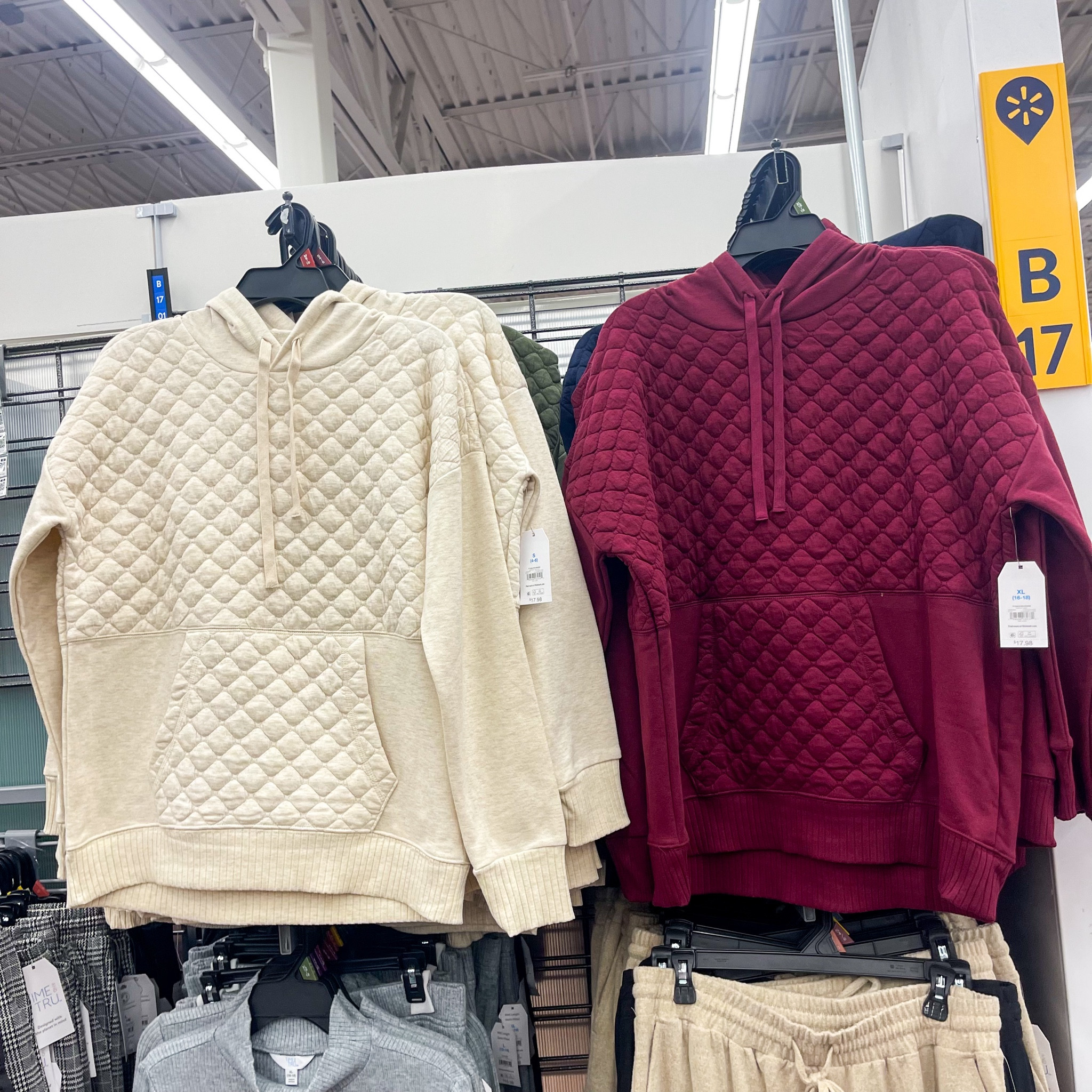 Cute quilted sweatshirts from the Time and Tru line at Walmart!

#walmart
#walmartfashion
#timeandtru
#sweatshirt

#LTKStyleTip