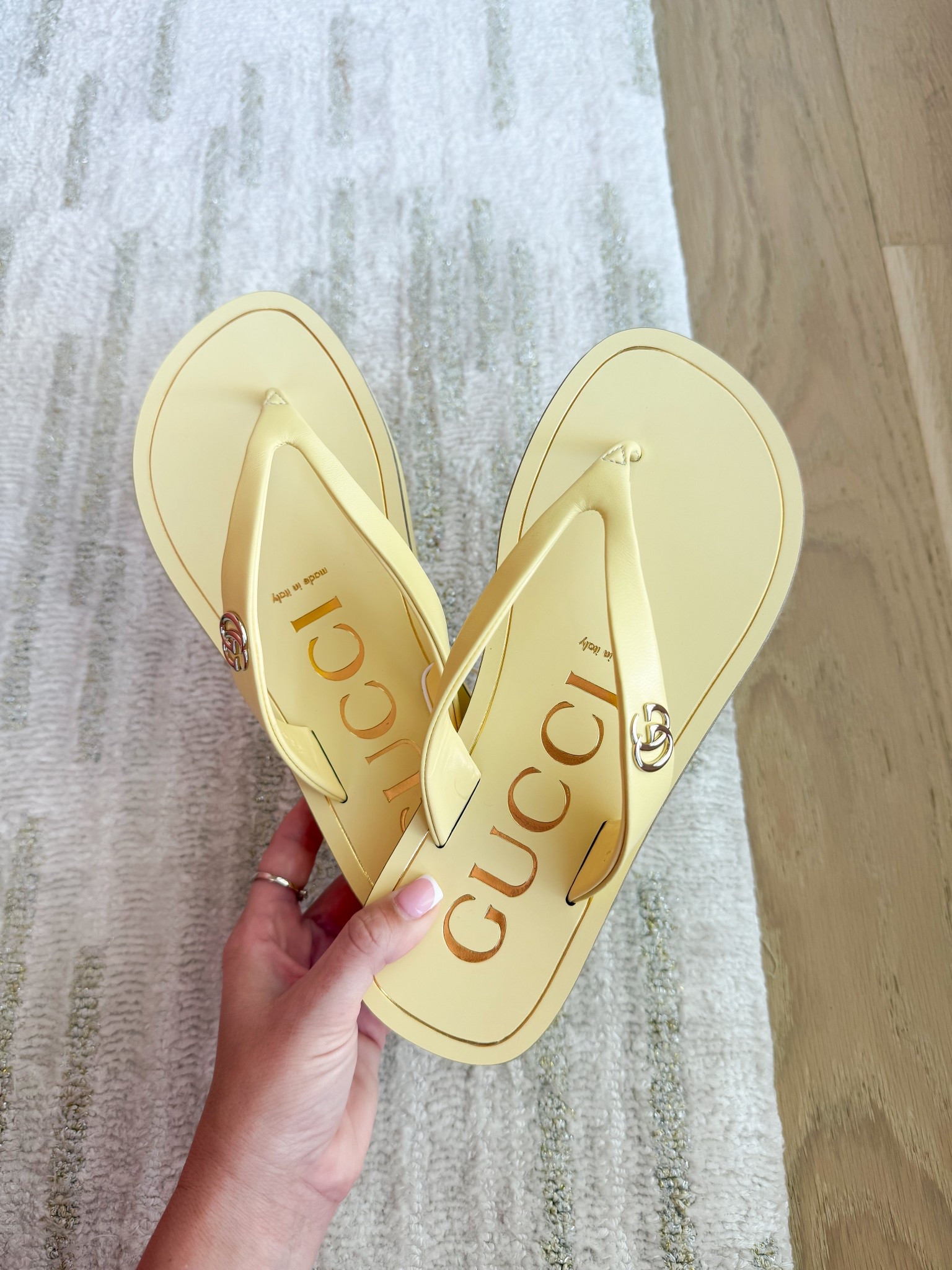 Obsessed with these new Gucci flip flops - they run TTS! 

#LTKootd #LTKTravel #LTKMothersDay