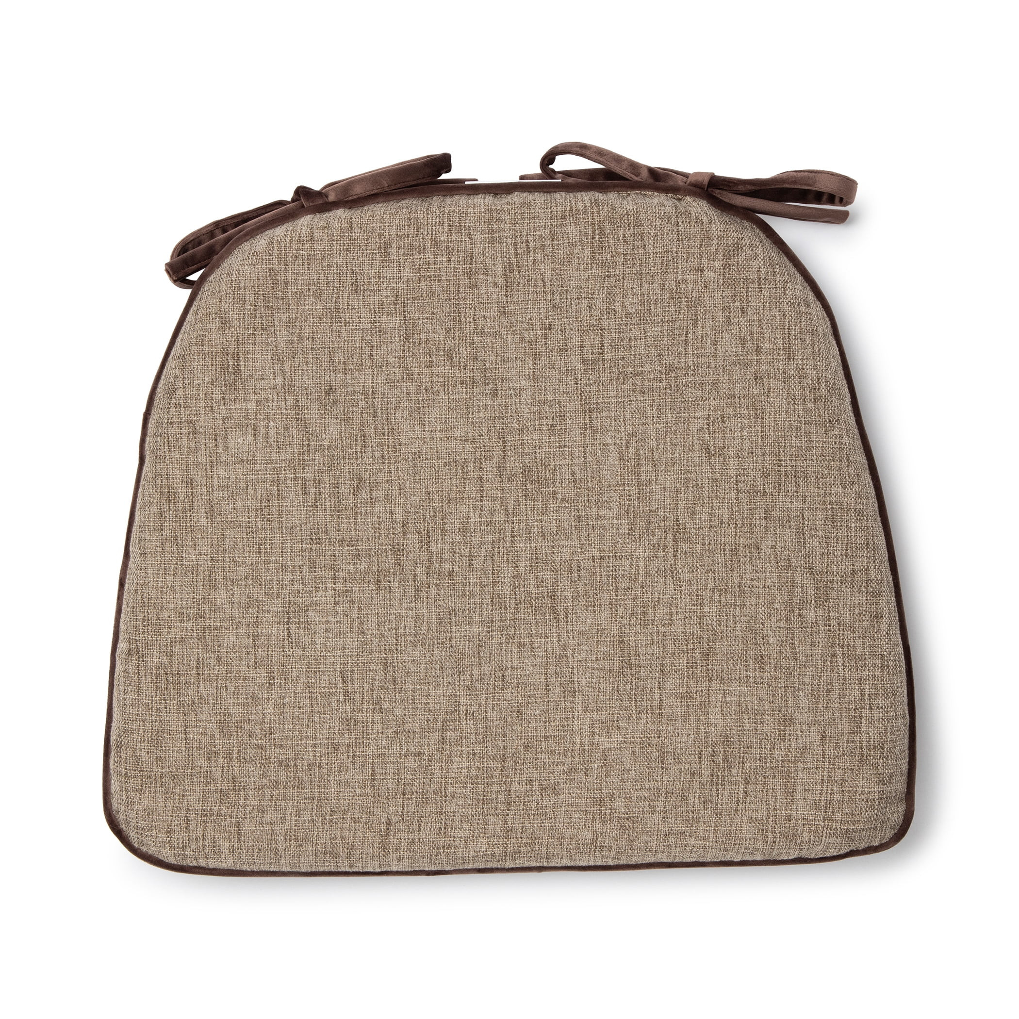 Better Homes & Gardens 16"" x 17"" Memory Foam Chair Cushion, Brown | Walmart (US)