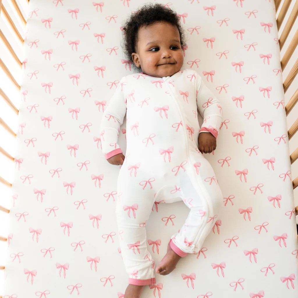 Zippered Romper in Bow | Kyte Baby