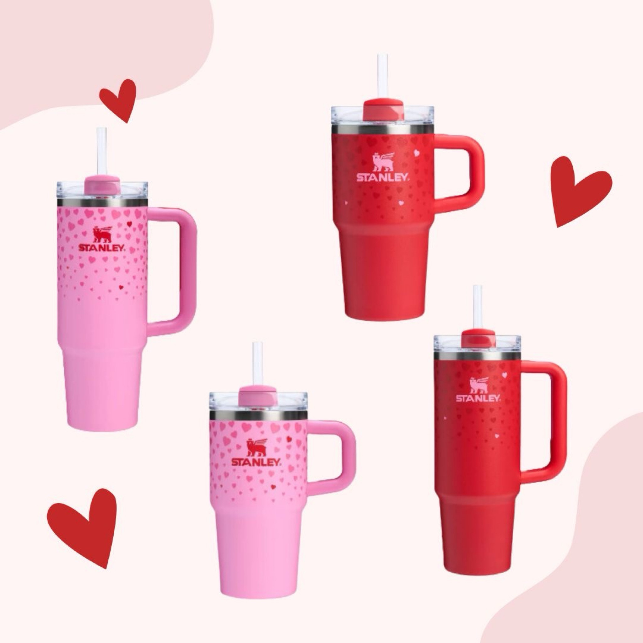 New heart Stanley cups available at target!

#LTKFindsUnder50 #LTKSeasonal