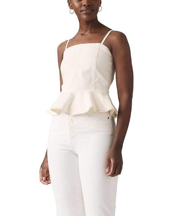 Levi's Women's Anderson Flounce Top | Amazon (US)