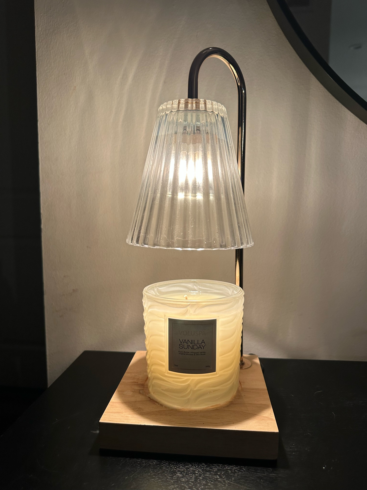 Welcome me home every day. Smells so good. I love a cute lamp bc it add ambiance with the flame. These candles are hand poured coconut wax and safe to burn but I still love this method more. @Voluspa 

#LTKMothersDay #LTKdayinmylife #LTKHome