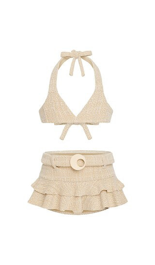 DEVON WINDSOR Kids Mika Set in Cream. - size 5-6yr | Revolve Clothing (Global)