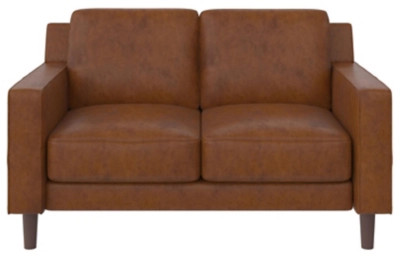 Atwater Living Janelle Faux Leather Loveseat Sofa | Ashley Homestore