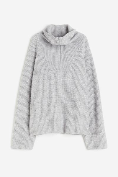 Oversized Half-zip Sweater | H&M (US + CA)