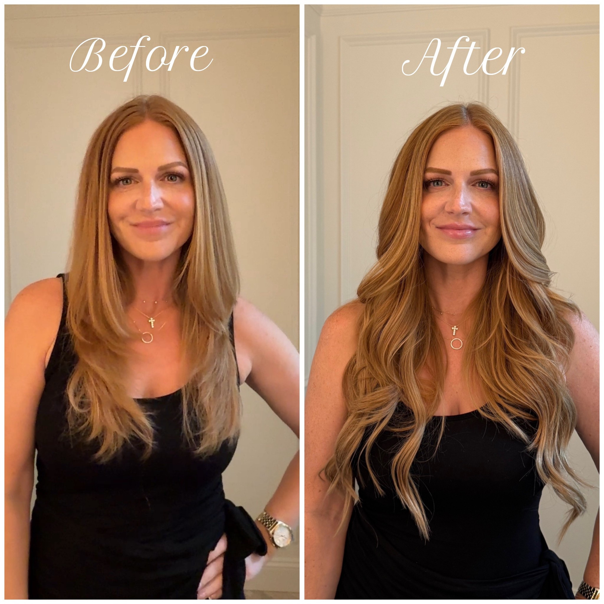 The easiest way to add instant volume and length? This. ⬇️ Bombay’s Clip-in Hair Extensions made of 100% Indian Cuticle Remy Human Hair.

• Install in less than 10 mins.
• Blends seamlessly with your natural hair
• On sale during Bombay’s Summer Sale

An incredible alternative to professional hair extensions and a fraction of the price. No maintenace. You can’t go wrong.

**I’m wearing 20” in Ash Brown



#LTKSaleAlert #LTKOver40 #LTKBeauty
