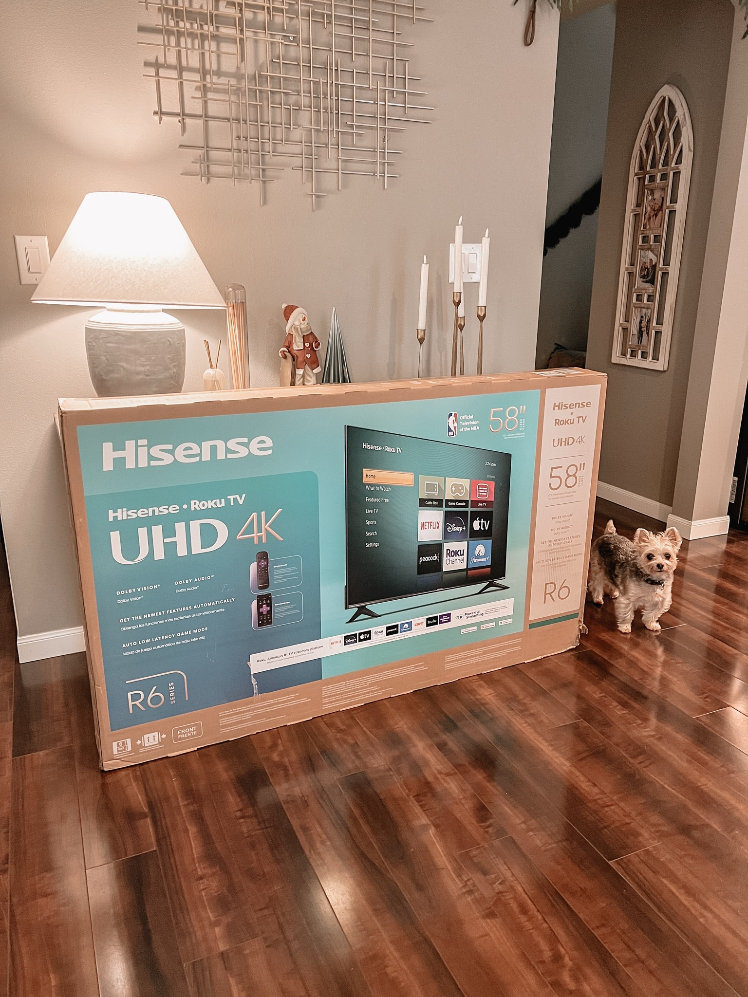 We just picked up this TV!

Such a great price for the size and everything else it offers. Had to have a Roku TV too!

#tv #tvsale #walmartfinds #hisense #giftidea #holidaygiftidea 

#LTKSaleAlert #LTKHome #LTKGiftGuide