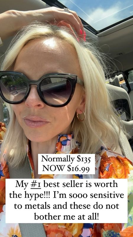 My number one best seller! These earrings are normally $135 and are just $16.99 now now! 

#LTKStyleTip #LTKSaleAlert #LTKFindsUnder100