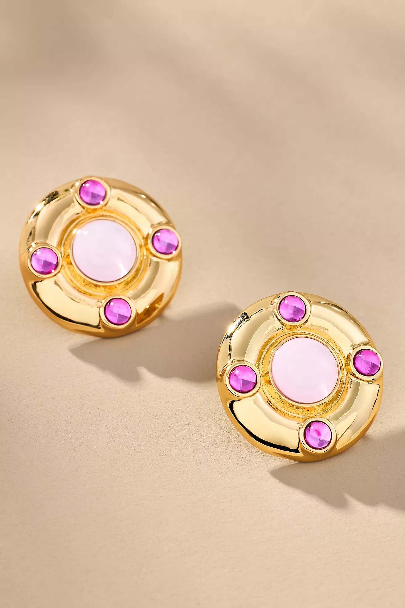Frasier Sterling Berlin Stone Earrings | Anthropologie (US)