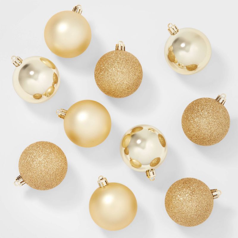 50ct Shatter-Resistant Round Christmas Tree Ornament Set - Wondershop™ | Target