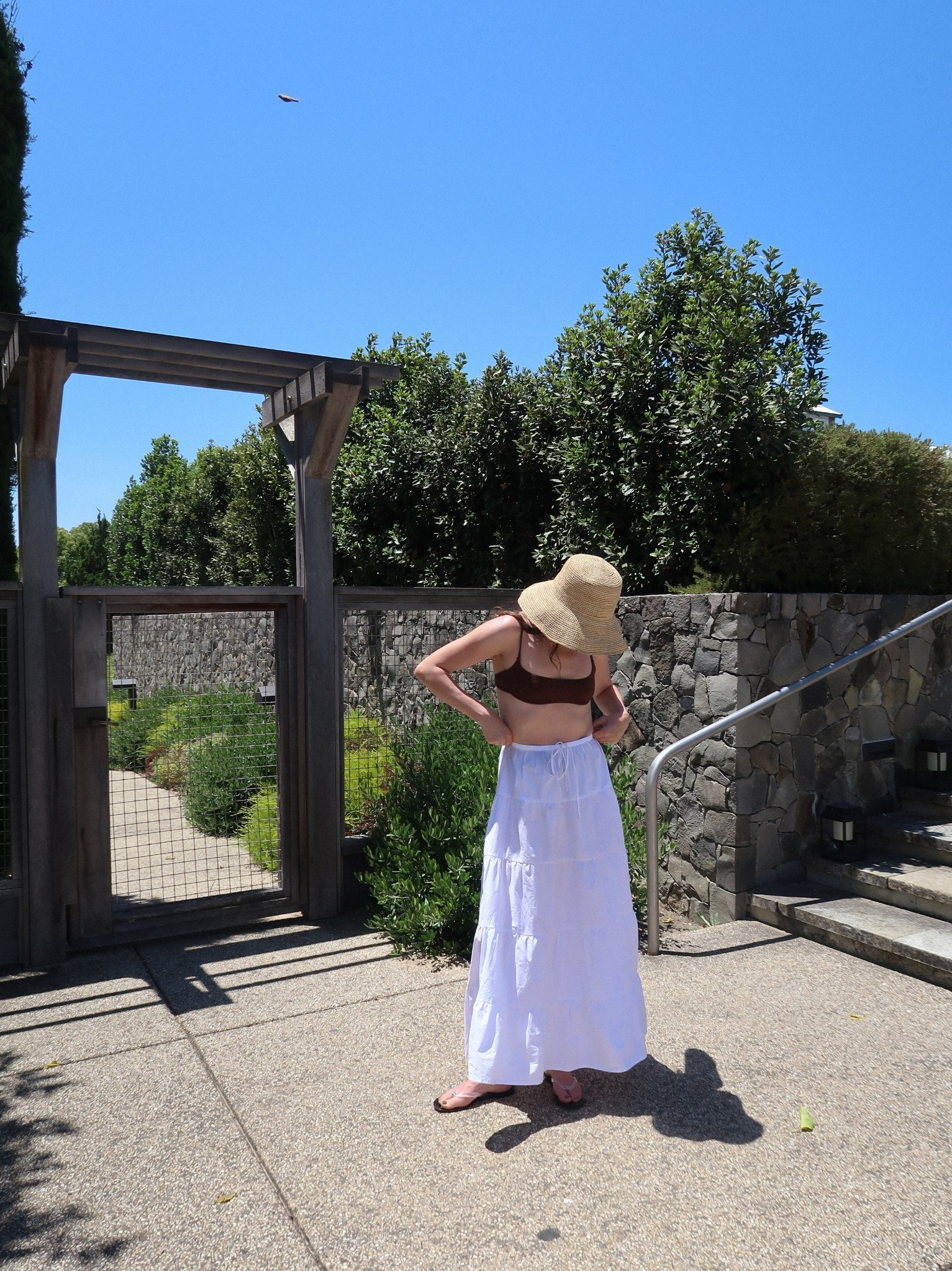 Swim/pool style! 

Skims top
Hunza g bikini bottoms
Zara skirt (have xs and small; xs fits a little better)
Favorite raffia hat!
Jelly sandals



#LTKSeasonal #LTKFindsUnder100 #LTKSummerEdit