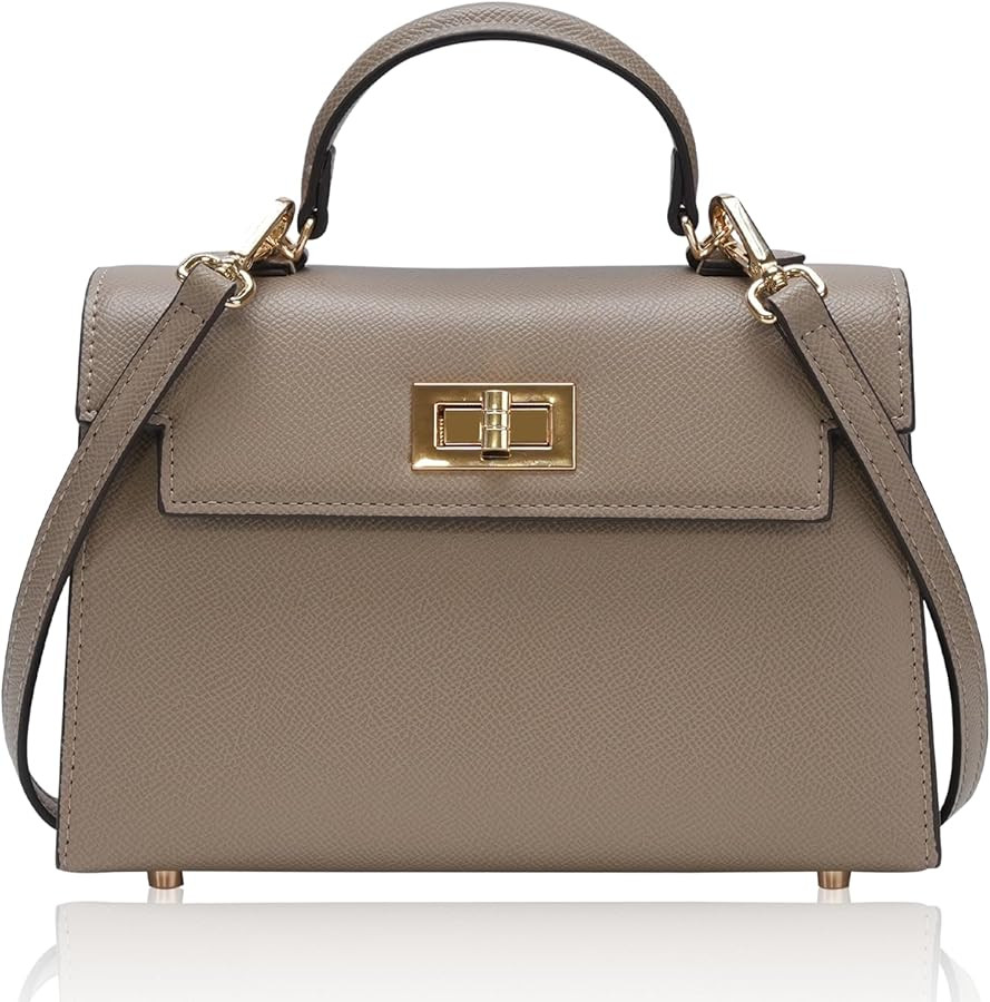 Leather Crossbody Bag and Purses for Women - Luxury Shoulder Handbags with Adjustable Strap Cross... | Amazon (US)