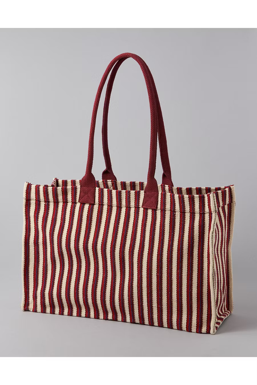 AE Oversized Striped Tote Bag Women's Multi One Size | American Eagle Outfitters (US & CA)