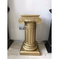 Pillar Column Luxury Design in Full Gold Hand Painted & Made Europe Art Artwork Pedestal All | Etsy (US)