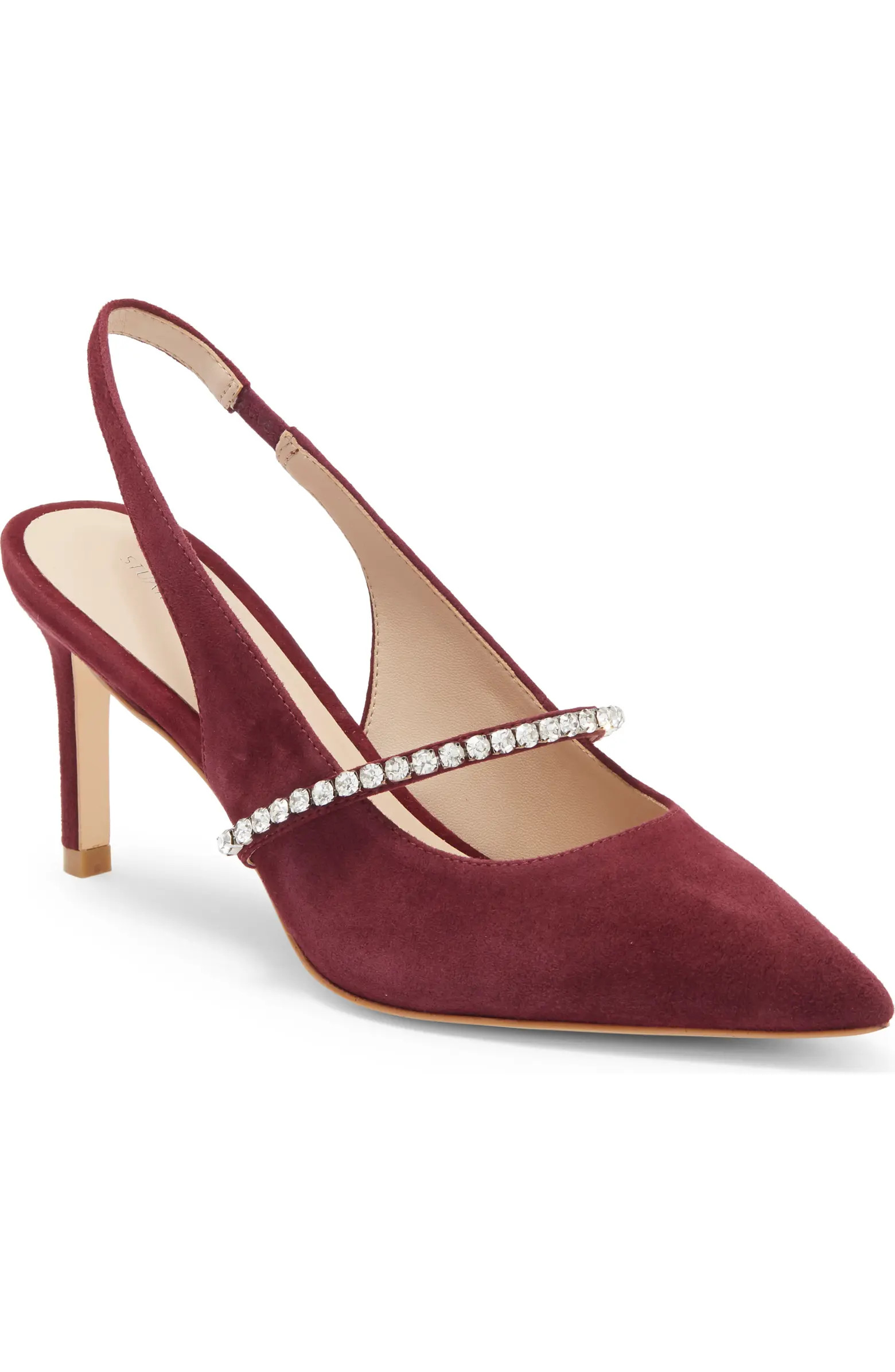 Stuart Weitzman Crystaline 75 Slingback Pump (Women) | Nordstromrack | Nordstrom Rack