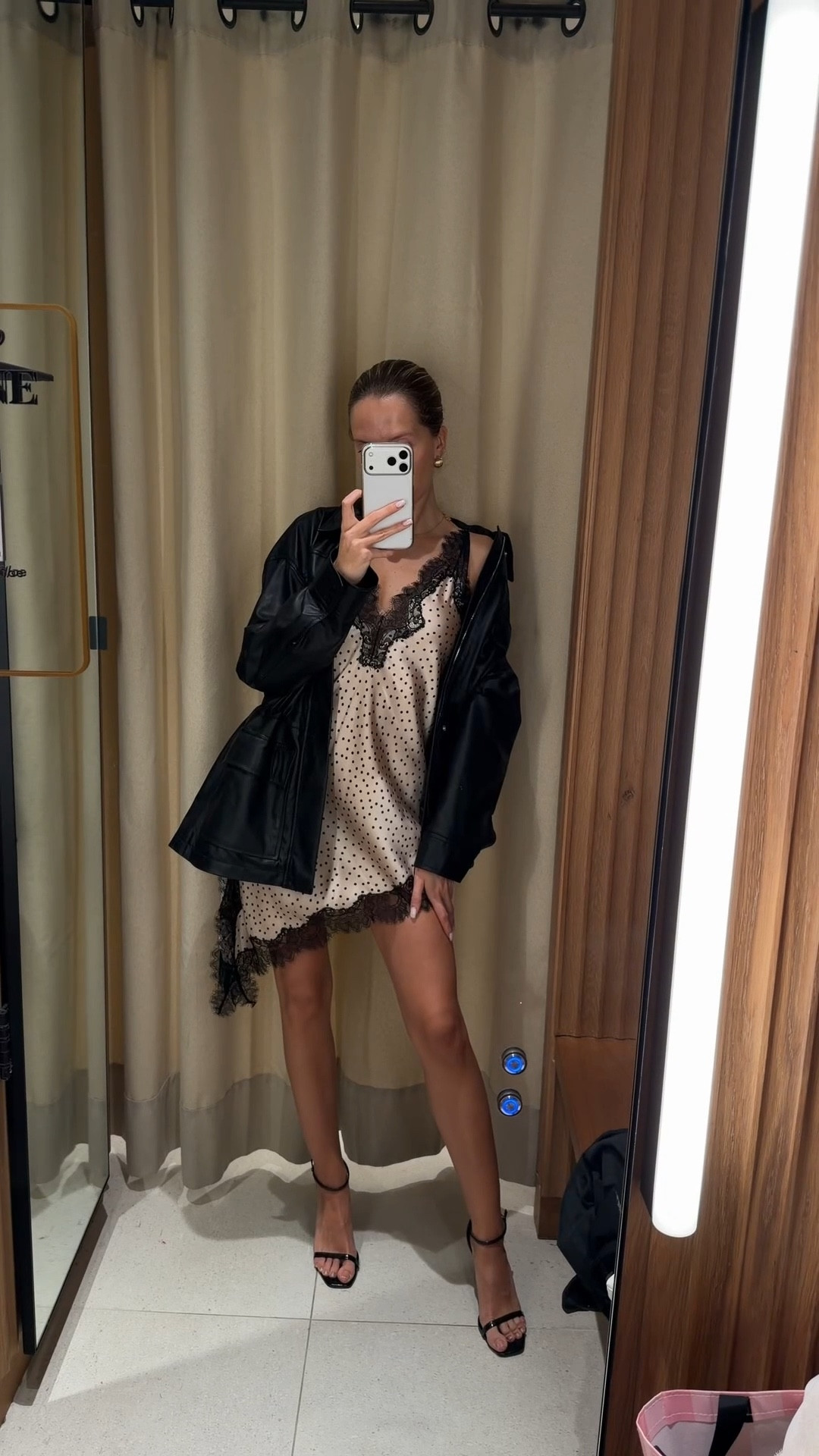 Gorgeous lace pieces from Mango’s new collection. I’m wearing the skirt in size 36, dress size S and leather jacket size XS

#LTKspring #LTKpartywear #LTKdatenight