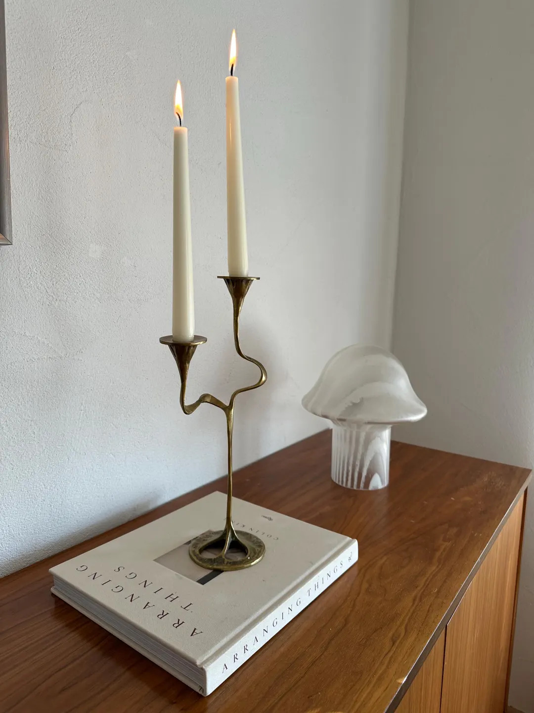 Brutalist German Bakery Solingen Manufactory Sculptural Candle Holder 1950 Candelabra Art Nouveau... | Etsy (US)