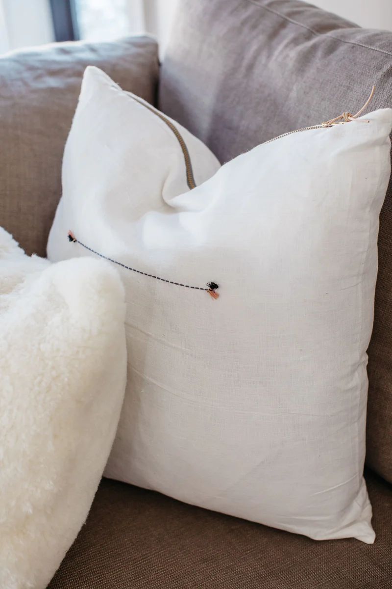 Palma Linen Pillows | Amethyst Home