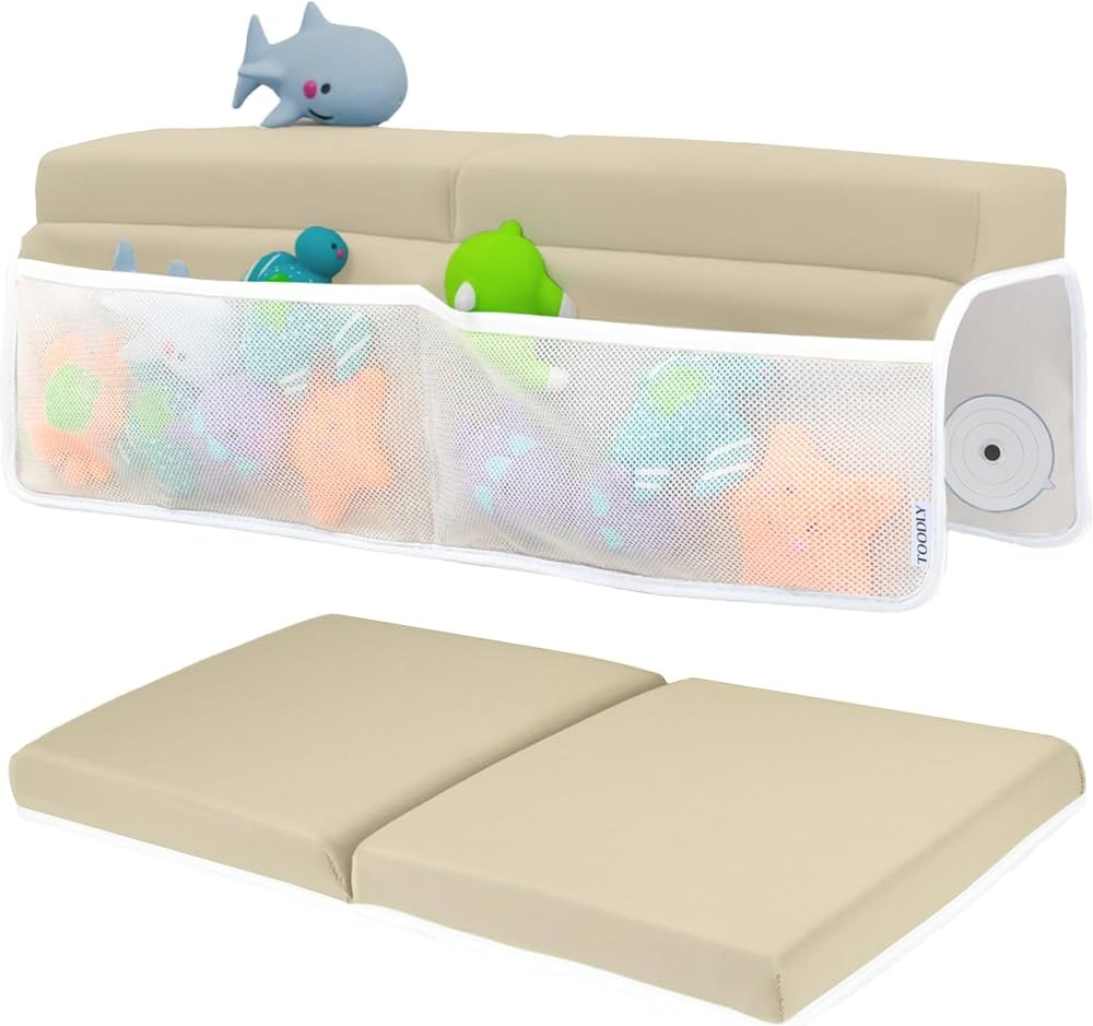 Baby Bath Kneeler and Elbow Rest Pad Set - Baby Bath Support for Knees and Elbows - Bath Kneeler ... | Amazon (US)