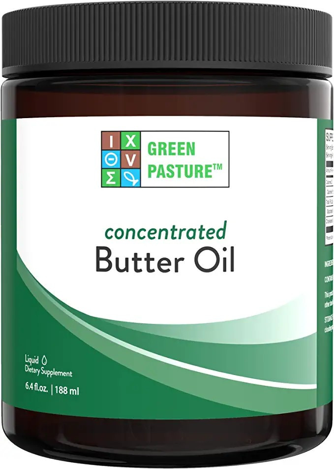 Green Pasture Concentrated Butter Oil - Unflavored Gel - 6.4 oz | Amazon (US)