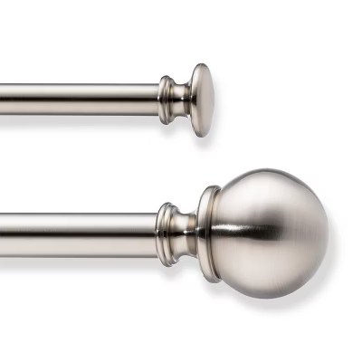 Double Ball Curtain Rod - Threshold | Target
