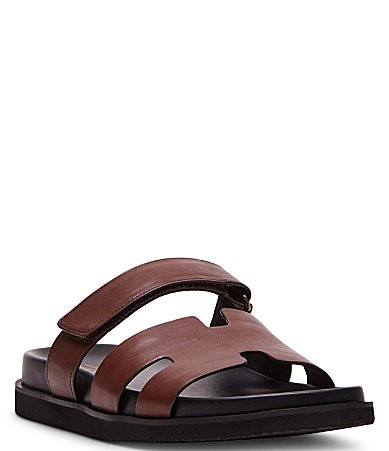 Steve Madden Men's Maiven Leather Slide Sandals - 9 | Dillard's