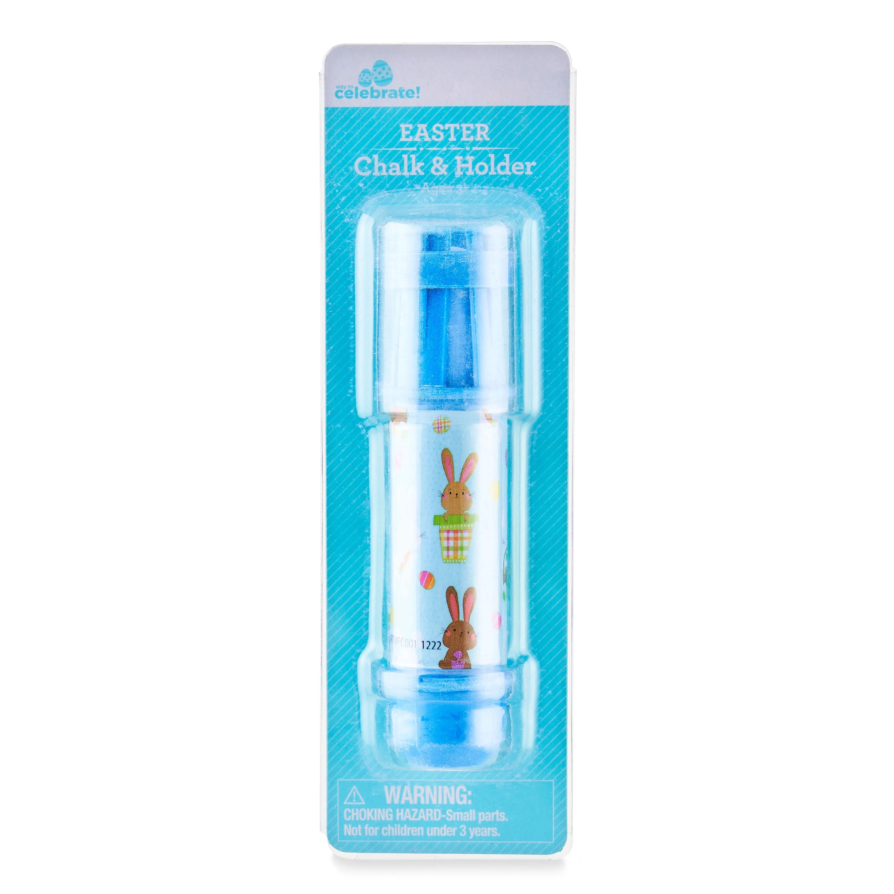 Way To Celebrate Easter Chalk and Holder Set, Blue | Walmart (US)