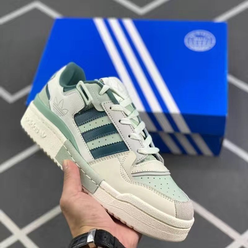 Adidas Clover Men's Shoe Forum Low 2021 New Velcro Low Top Sports Couple Xiaobai Men's and Women'... | DHGate