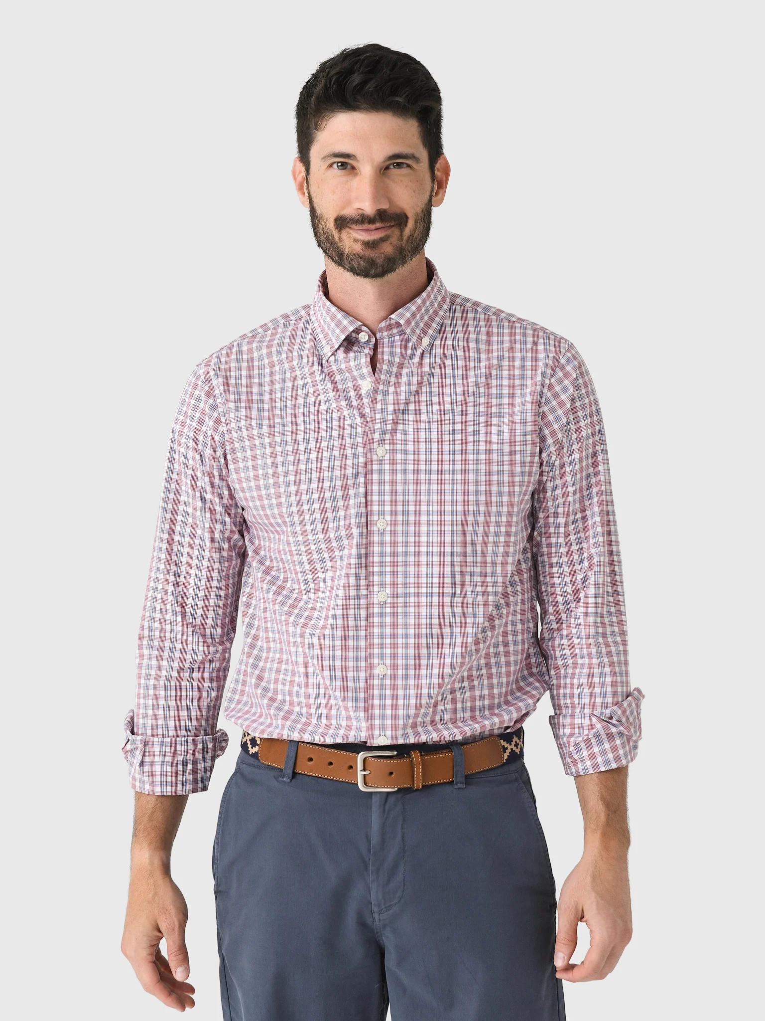 JOHNNIE-O
                      
                     Men's Brantley Performance Button-Down Shir... | Saint Bernard