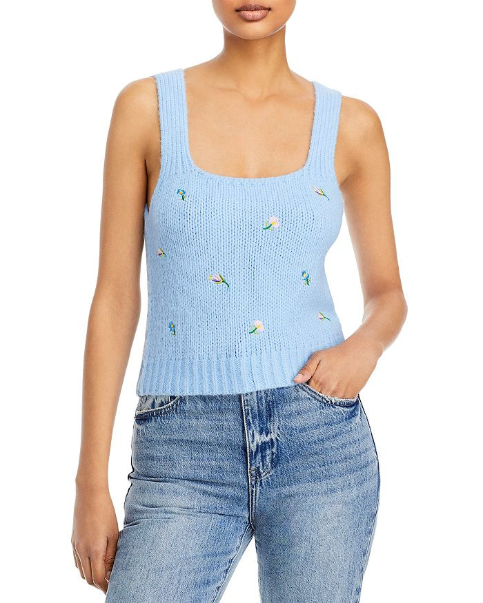English Factory Embroidered Sweater Tank Back to Results -  Women - Bloomingdale's | Bloomingdale's (US)